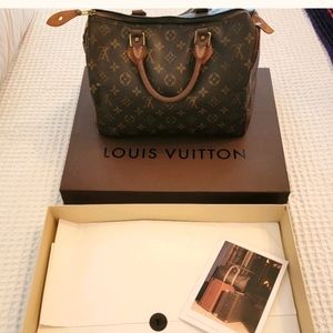 Authentic Louis Vuitton Speedy 30